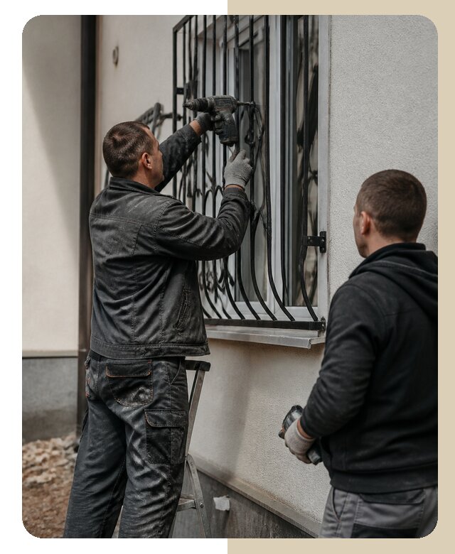 Установка наружных решеток в Пскове от 4974 р. | ДвериЛегко-Пск